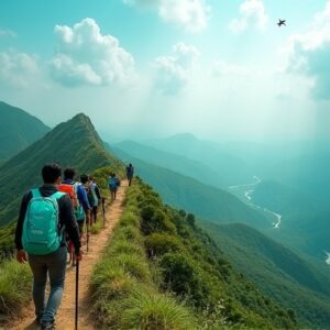 Mountain Hiking In Cox’s Bazar Hill Tract